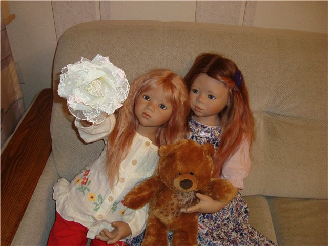 Первые куколки от Annette Himstedt в нашей коллекции: Tippi и Liniki 2006 года (фото 6)