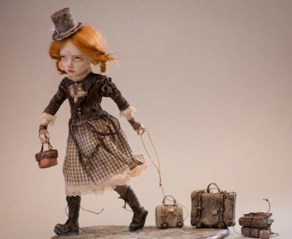 Куклы Елены Оплаканской