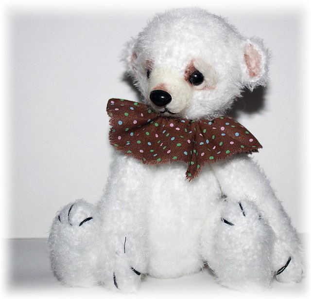 Мишка Пьеро — Вязаные игрушки и амигуруми: крючком (фото 5)