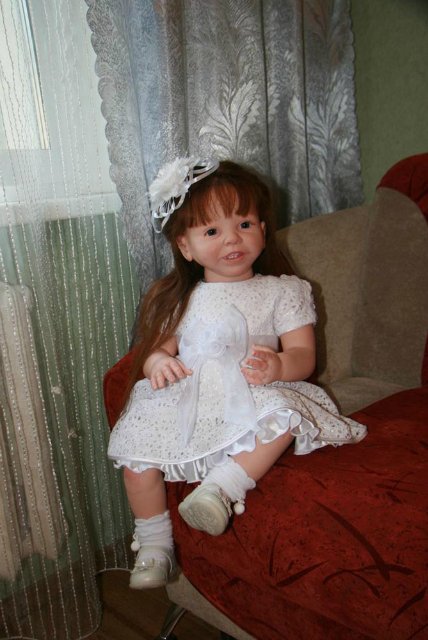 Нежные воспоминания о нашей Улыбашке... Кукла реборн Belinda (фото 2)