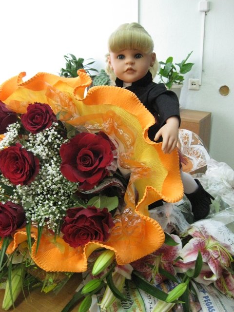 Жизелька идет в школу — Куклы Gotz (Готц): Ханна (фото 7)