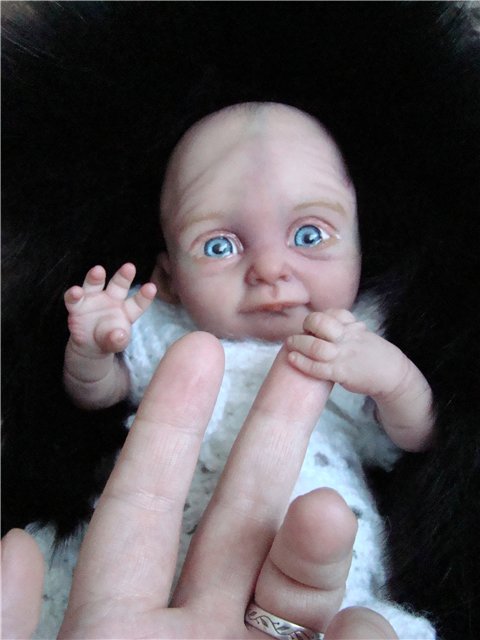 Маленькая Снежинка и помпушка Рози. Авторские куклы Кондрашовой Ирины