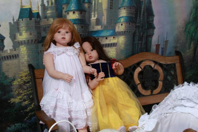 Мои куклы реборн в декорациях