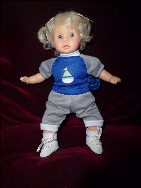 Рождественский Ангел. Виниловая малышка от Pauline Bjonness-Jacobsen (Паулине Якобсен)