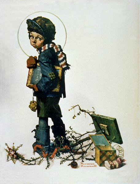 Марк Твен американской живописи. Лиричная и живая старая Америка Нормана Роквелла