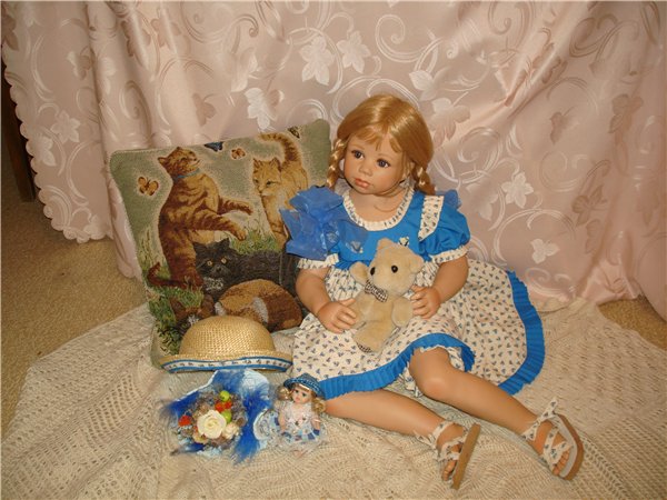 Знакомьтесь: Лёлечка. :) — Куклы Monika Levenig и Monika Peter (фото 3)