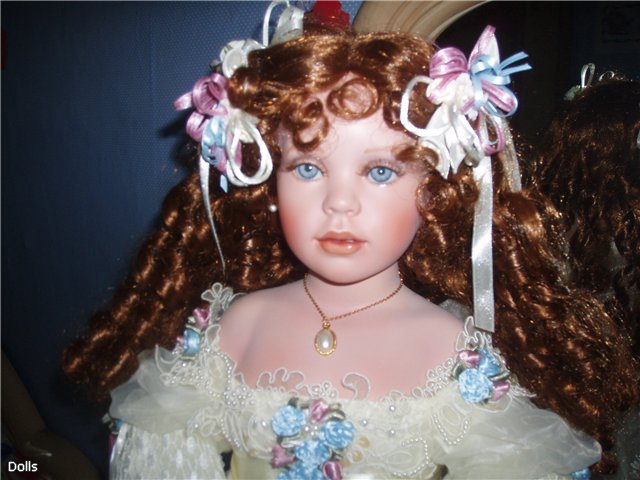 Фарфоровая кукла Жаклин от Донны Руберт Rustie (фото 2)