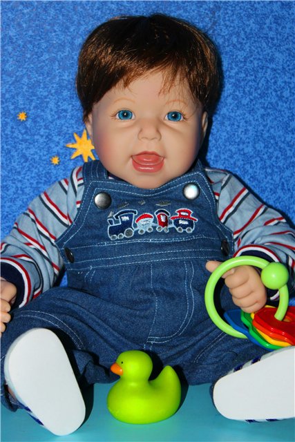 Малыш Грекхем или просто Саша от Lee Middleton Dolls