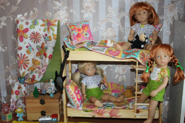 Пижамная вечеринка или наша новая кровать