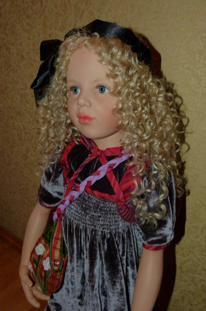 "Эти локоны,эти глаза голубого блестящего цвета..." Марион от Hildegard Gunzel (фото 4)