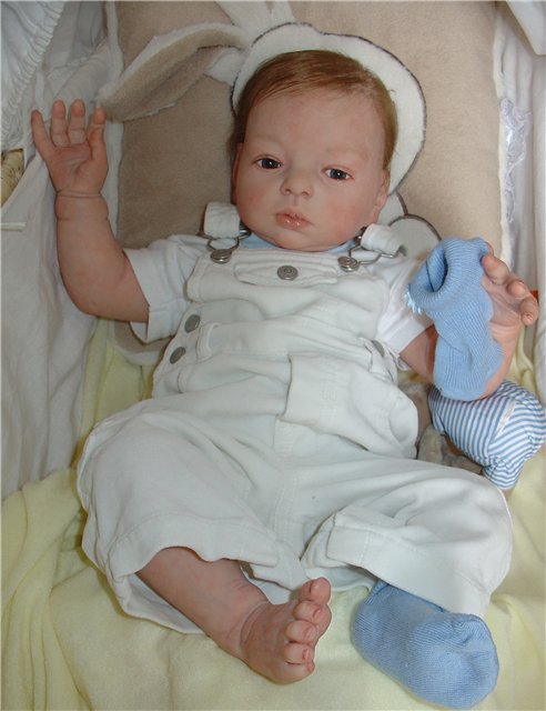 Игорёшка. Кукла Реборн из молда Алиса от Н. Блик (фото 8)