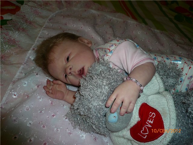 Моя маленькая новорожденная дочка - кукла реборн Ляля | Бэйбики Моя маленькая новорожденная дочка - кукла реборн Ляля (фото 10)