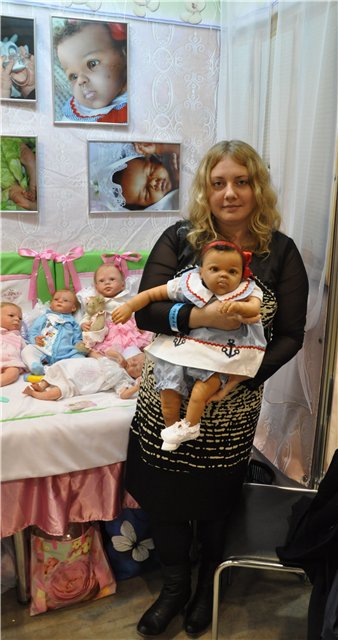 III Международная выставка кукол "Искусство куклы 2012". Уголок кукол-реборн | Бэйбики III Международная выставка кукол "Искусство куклы 2012". Уголок кукол-реборн (фото 10)
