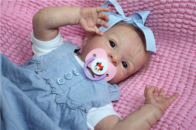 Кукла реборн Рози, маленький комочек счастья