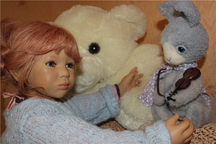 Паулина от Аннет Химштед — Куклы Annette Himstedt (Аннетт Химстедт): коллекционные (фото 9)