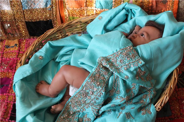 Кофе с молоком. Мой первый этно-реборн | Бэйбики Кофе с молоком. Мой первый этно-реборн (фото 3)