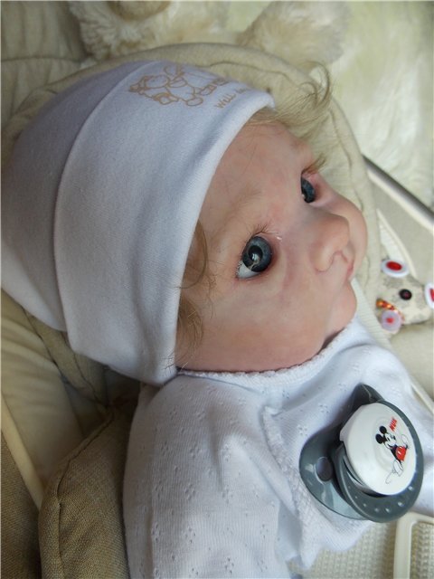 Котенок Савушка, мой забавный глазастик реборн. Детская Светланы Матляк (фото 6)