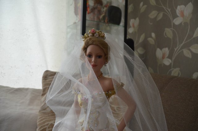 Фарфоровая кукла, невеста The Ashton-Drake Galleries