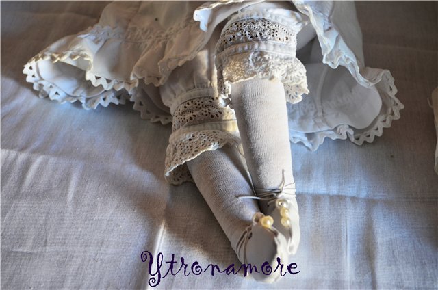 Немка в французских нарядах - 1900 года Ernst Heubach