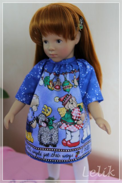Новое платье Ульяны — Одежда и обувь для кукол своими руками: фото (фото 9)