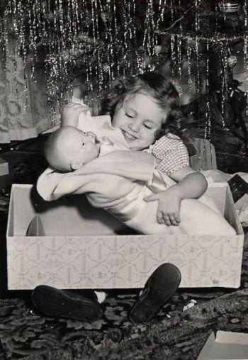 Винтажные детские фотографии с куклами 20-60-х годов 20 века