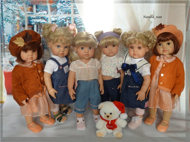 Небольшая коллекция куколок Тейлор, Gotz