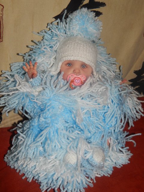 В голубых тонах. Мои вязалочки | Бэйбики В голубых тонах. Мои вязалочки (фото 6)