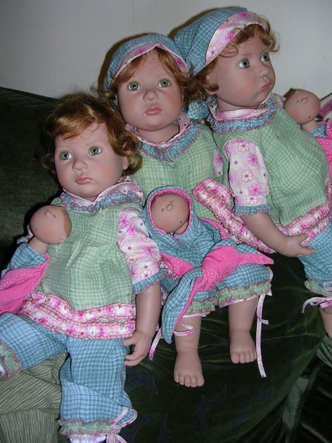 Коллекционные куклы Цвергназе ZWERGNASE из коллекции 2006 года (фото 8)