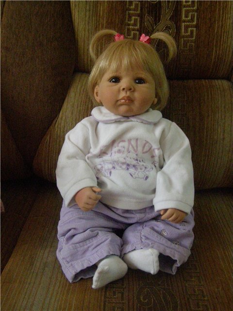 Коллекционная кукла Alicia от Doris Stannat