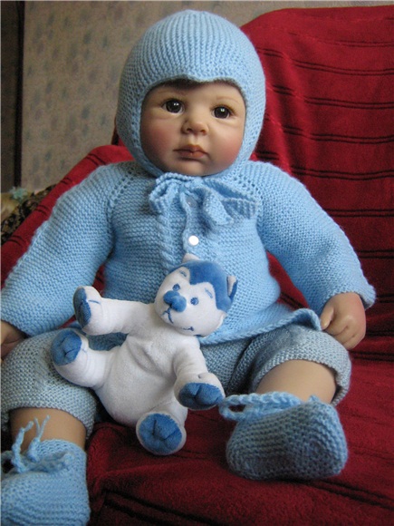 Кукла Matthias от Doris Stannat - мы зовем его Максимка (фото 10)