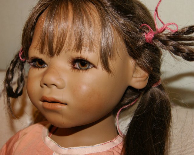 Целый цветничок красавиц поселился у меня - коллекционные куклы Himstedt (фото 7)