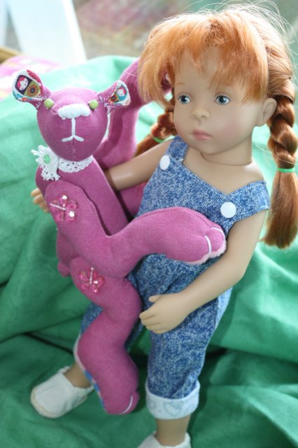 Мишка Матрёшка — Текстильные игрушки и примитивы: кофейные