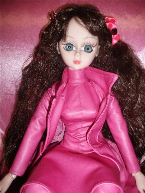 Девочка в розовом, 60см восхищения (фото 6)