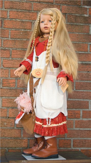 От Большой коллекции - большое дитя. Стиль Бохо шик. Куклы «RF Collection» (фото 3)