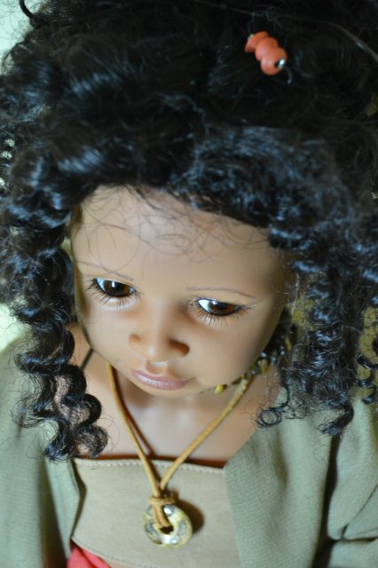 И снова она - коллекционная кукла Беттины Фергенспан (Bettina Fergenspan) для Zapf - Bindhi (фото 6)