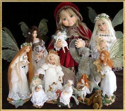 Микромир Силке Янас-Шлессер. Куклы Silke Janas-Schloesser dolls