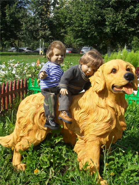 Мои мальчики гуляют. Куклы Munecas Arias, Paola Reina. Москва, Ясенево (фото 10)