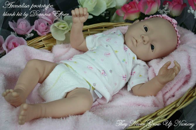 Новый молд куклы реборн Анна-Лиза от Дианны Эффнер