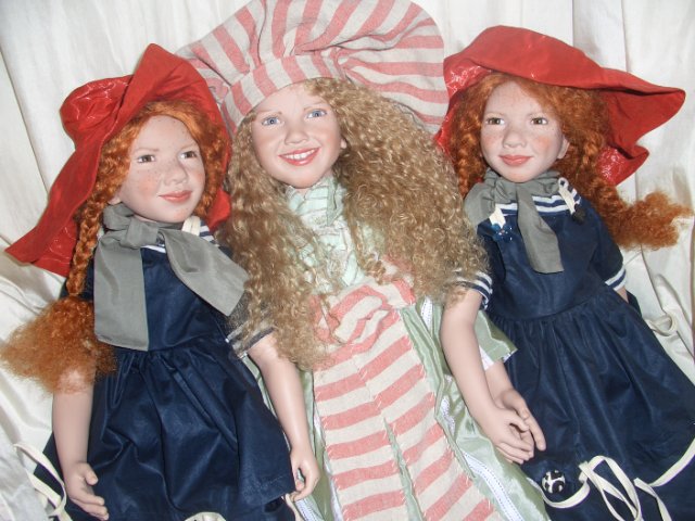 Кудрявые создания или любимые коллекционные куклы Цвергназе