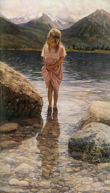 Steve Hanks - Мастер акварели. Изумительно трогательные работы известного акварелиста