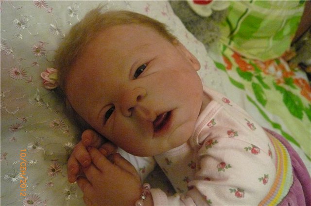 Моя маленькая новорожденная дочка - кукла реборн Ляля | Бэйбики Моя маленькая новорожденная дочка - кукла реборн Ляля