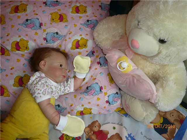 Кукла реборн Оленька. Мы подросли (фото 5)