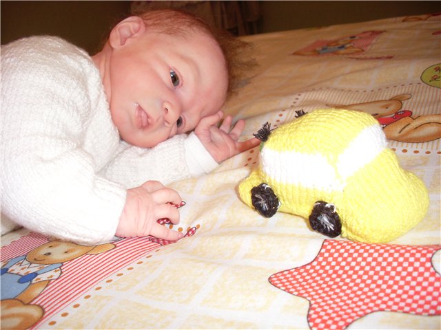 Тest drive или какой же русский не любит быстрой езды. кукла реборн Глебка (фото 10)