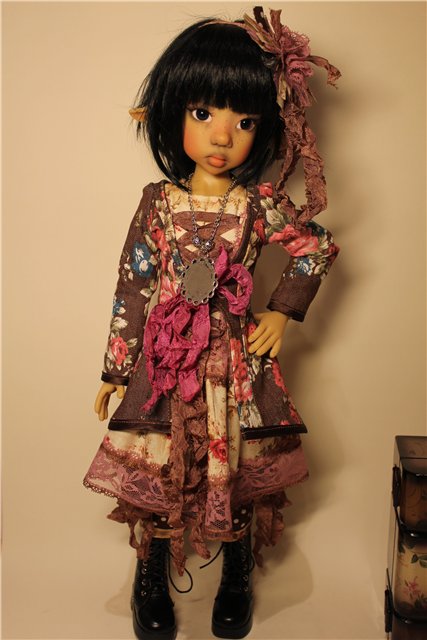 Девушка 60 х или "Винтажная роза" (фото 6)