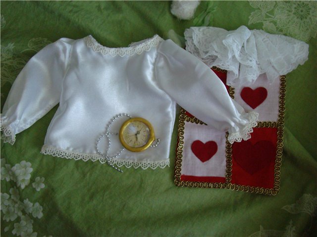 Белый кролик по мотивам рассказа об Алисе. Авторская кукла Кондрашовой Ирины