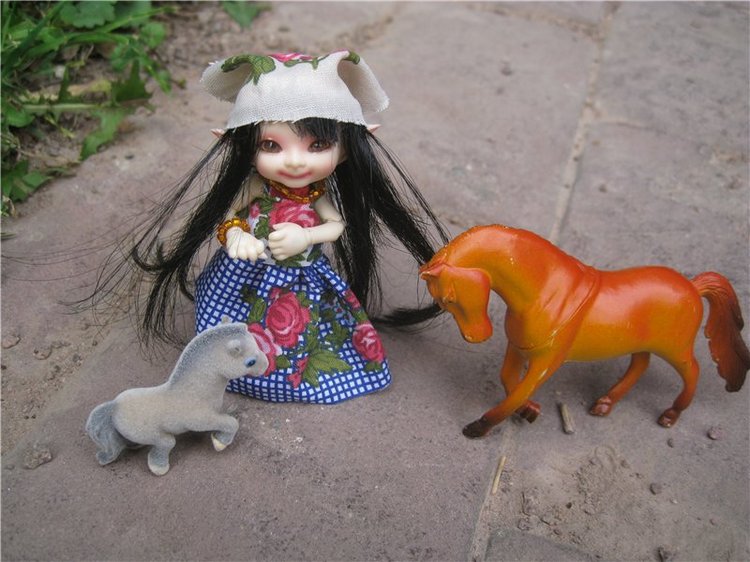 Маленькая цыганочка Рада — Куклы Fairyland (ФэйриЛэнд): BJD (БЖД)