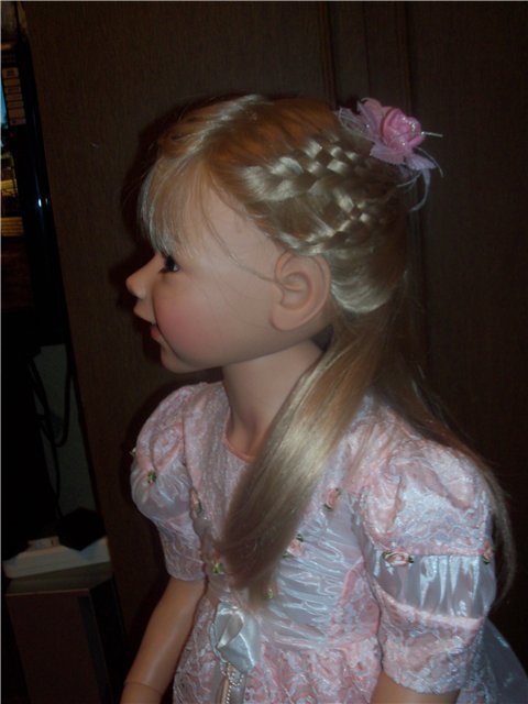 Прическа для кукол