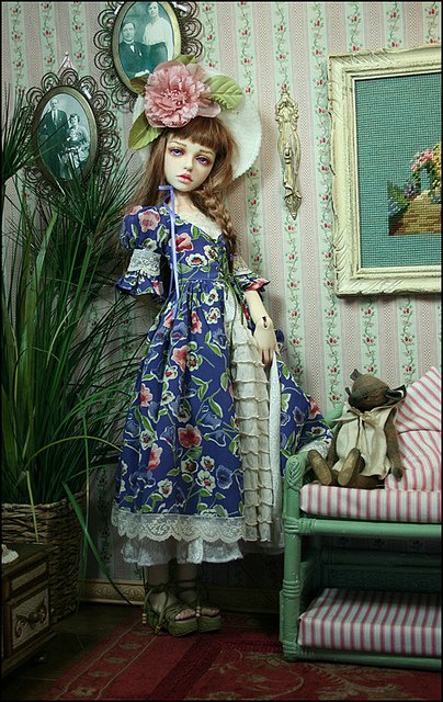 Чудо художница - Dale Zentner (dolls). Авторские куклы Дейл Зентнер