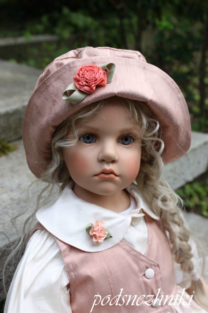Летние девочки - редкие белокурые красавицы от Хильдегард Гюнцель для Walterhäuser Puppenmanufaktur