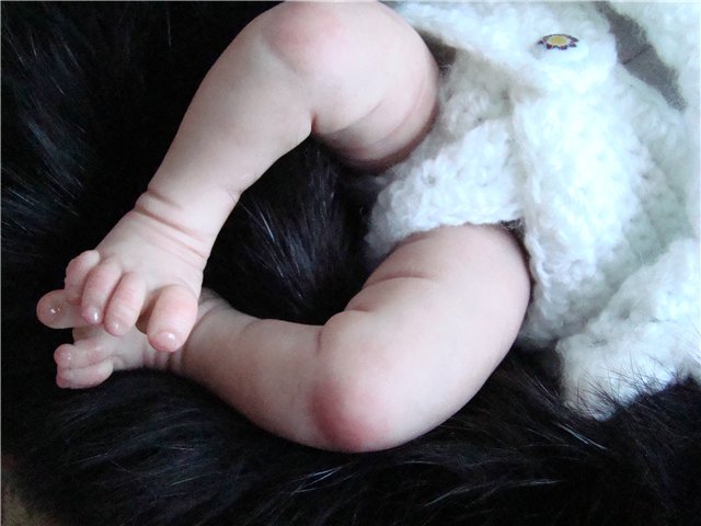 Маленькая Снежинка и помпушка Рози. Авторские куклы Кондрашовой Ирины (фото 8)